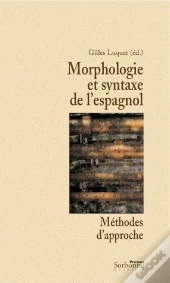 Morphologie Et Syntaxe De L'Espagnol ; Méthodes D'Approche