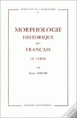 Capa do artigo Morphologie Historique Du Français : Le Verbe