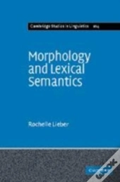 Morphology And Lexical Semantics