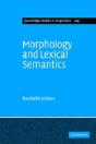 Morphology And Lexical Semantics - Preview
