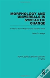Capa do artigo Morphology And Universals In Syntactic Change