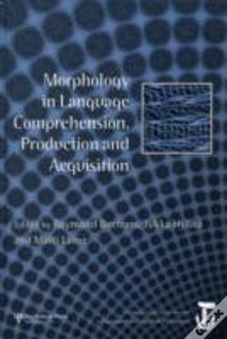 Capa do artigo Morphology In Language Comprehension, Production And Acquisition