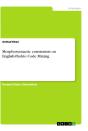 Morphosyntactic Constraints On English-Pashto Code Mixing - Preview