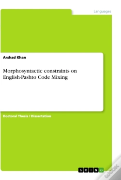 Capa do artigo Morphosyntactic Constraints On English-Pashto Code Mixing