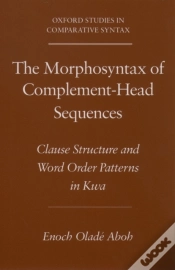 Capa do artigo Morphosyntax Of Complement-Head Sequences