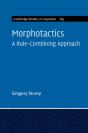 Morphotactics: Volume 169 - Preview