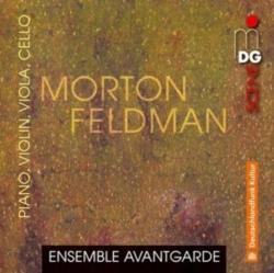 Capa do artigo Morton Feldman: Piano, Violin, Viola, Cello - CD