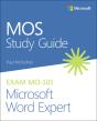 Mos Study Guide For Microsoft Word Expert Exam Mo-101 - Preview