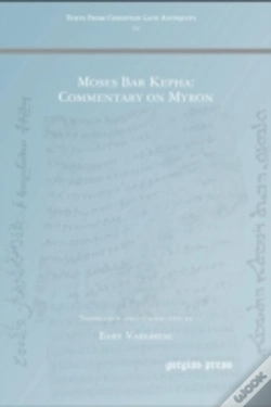 Capa do artigo Moses Bar Kepha: Commentary On Myron