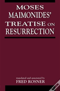 Capa do artigo Moses Maimonides' Treatise On Resurrection