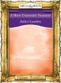 Most Unseemly Summer - Preview