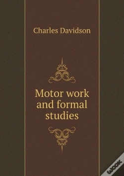 Capa do artigo Motor Work And Formal Studies