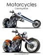 Motorcycle Coloring Book 1 - Preview