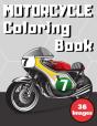 Motorcycle Coloring Book - Preview