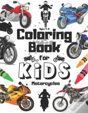Capa do artigo Motorcycles Coloring Book For Kids Ages 4-8