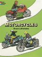 Motorcycles Colouring Book - Preview