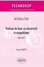 Motorisation. Notions De Base En Électricité Et Magnétisme - Bts Et Iut - Preview