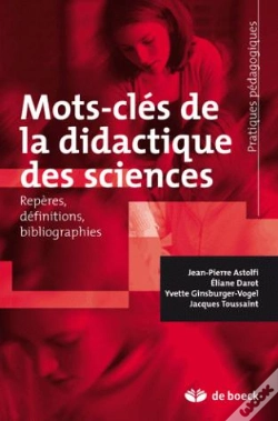 Capa do artigo Mots-Clés Didactique Des Sciences Repères, Définitions, Bibliographies