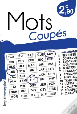 Capa do artigo Mots Coupes