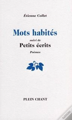 Capa do artigo Mots Habités. Petits Écrits