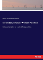 Mount Seir, Sinai And Western Palestine - Preview