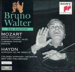 Capa do artigo Mozart: Opera Overtures, Masonic Funeral Music, 3 German Dances/Haydn: Symphony No. 96 "Miracle" - CD