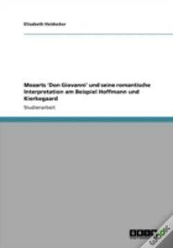 Capa do artigo Mozarts 'Don Giovanni' Und Seine Romantische Interpretation Am Beispiel Hoffmann Und Kierkegaard