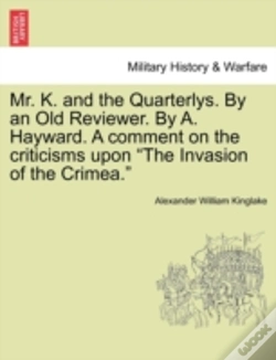 Capa do artigo Mr. K. And The Quarterlys. By An Old Rev