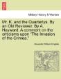 Mr. K. And The Quarterlys. By An Old Rev - Preview