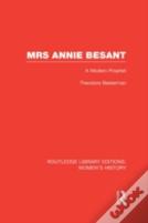 Mrs Annie Besant