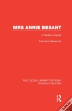 Capa do artigo Mrs Annie Besant