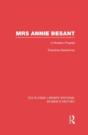 Mrs Annie Besant - Preview