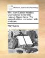 Mrs. Mary Eales'S Receipts. Confectioner - Preview