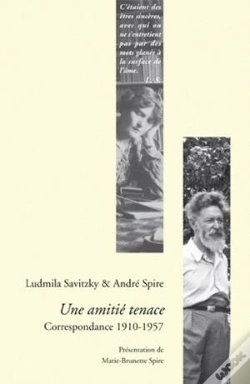 Capa do artigo Mudmila Savitzky & André Spire ;Une Amitié Tenace ; Correspondance (1910-1957)