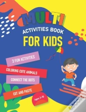 Multi Activities Book For Kids