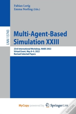 Capa do artigo Multi-Agent-Based Simulation Xxiii