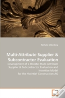 Capa do artigo Multi-Attribute Supplier