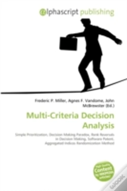 Capa do artigo Multi-Criteria Decision Analysis