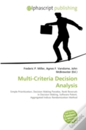 Capa do artigo Multi-Criteria Decision Analysis