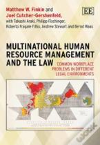 Multinational Human Resource Management And The Law