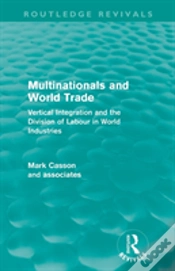 Capa do artigo Multinationals And World Trade (Routledge Revivals)