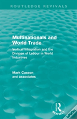 Capa do artigo Multinationals And World Trade (Routledge Revivals)
