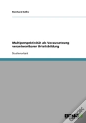 Capa do artigo Multiperspektivitat Als Voraussetzung Verantwortbarer Urteilsbildung