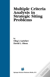 Capa do artigo Multiple Criteria Analysis In Strategic Siting Problems