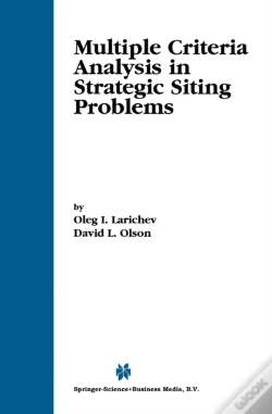 Capa do artigo Multiple Criteria Analysis In Strategic Siting Problems