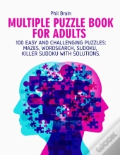 Multiple Puzzle Book For Adults
