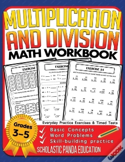 Capa do artigo Multiplication And Division Math Workbook For 3rd 4th 5th Grades