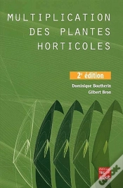 Capa do artigo Multiplication Des Plantes Horticoles (2e Édition)