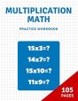 Multiplication Math Practice Book - Preview