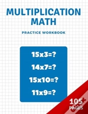 Capa do artigo Multiplication Math Practice Book
